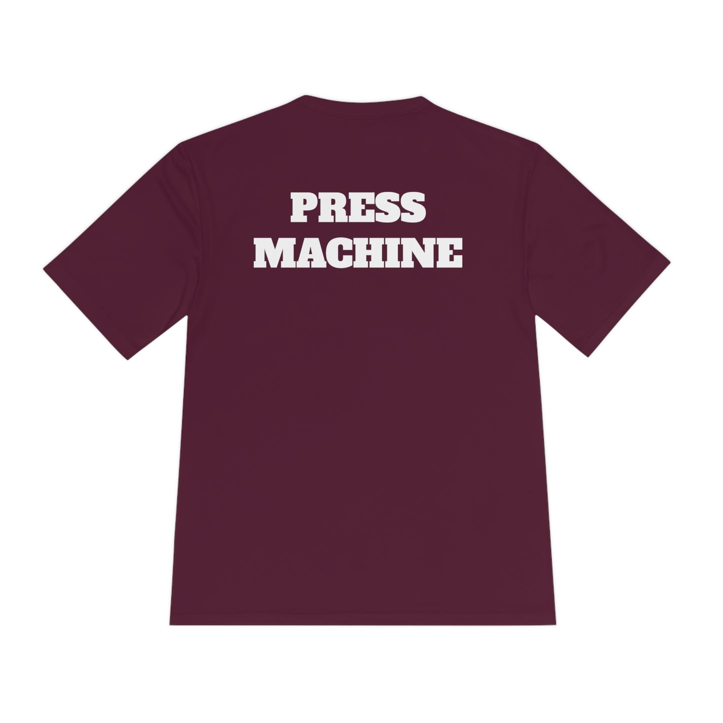 PRESS MACHINE Athletic T-Shirt (Unisex)