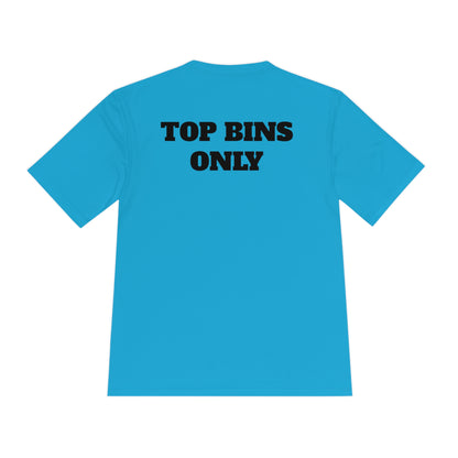 TOP BINS ONLY Athletic T-Shirt (Unisex)