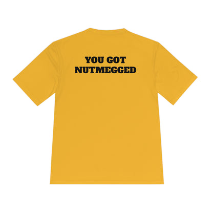 YOU GOT NUTMEGGED Athletic T-Shirt (Unisex)