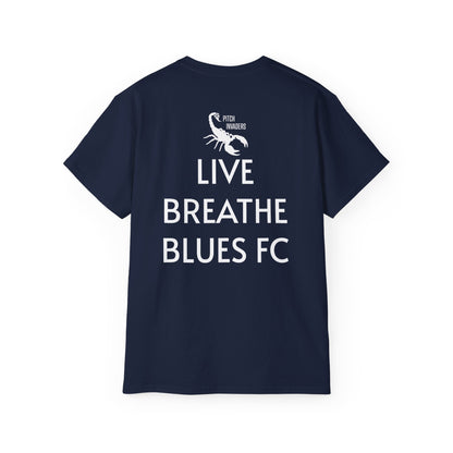 LIVE BREATHE BLUES FC Casual T-Shirt (Unisex)