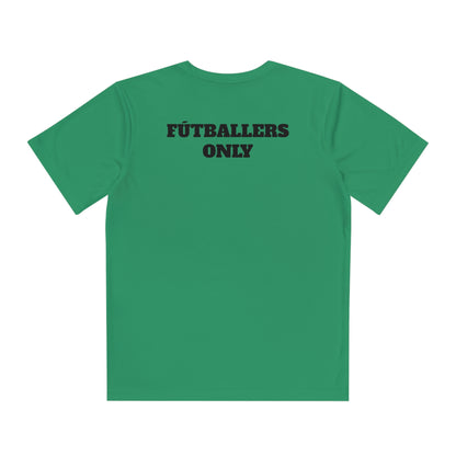 FÚTBALLERS ONLY Youth Athletic T-Shirt (Unisex)