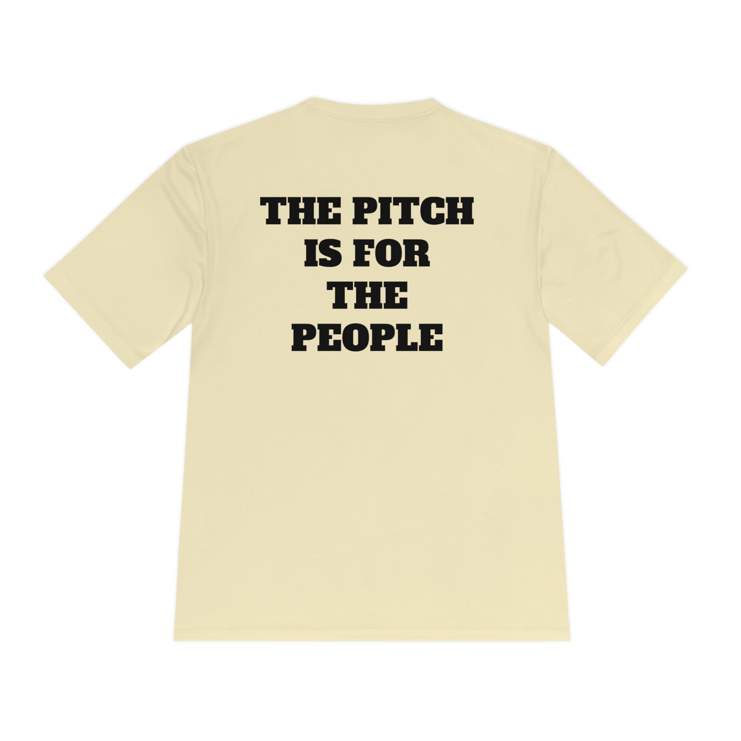 THE PITCH IS FOR THE PEOPLE Athletic T-Shirt (Unisex)