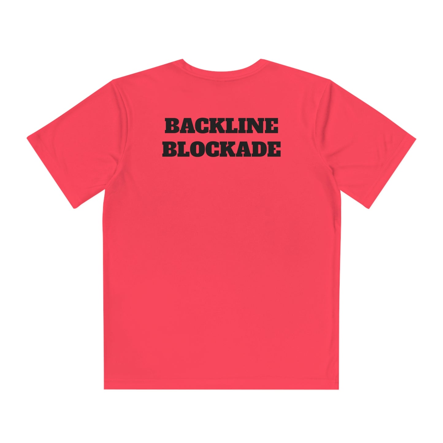 BACKLINE BLOCKADE Youth Athletic T-Shirt (Unisex)