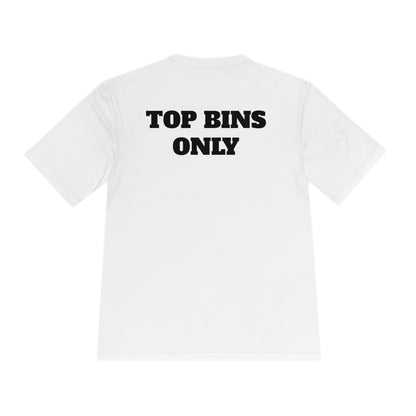 TOP BINS ONLY Athletic T-Shirt (Unisex)