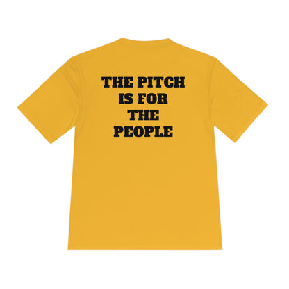 THE PITCH IS FOR THE PEOPLE Athletic T-Shirt (Unisex)