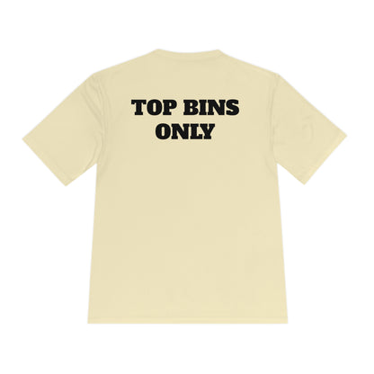 TOP BINS ONLY Athletic T-Shirt (Unisex)