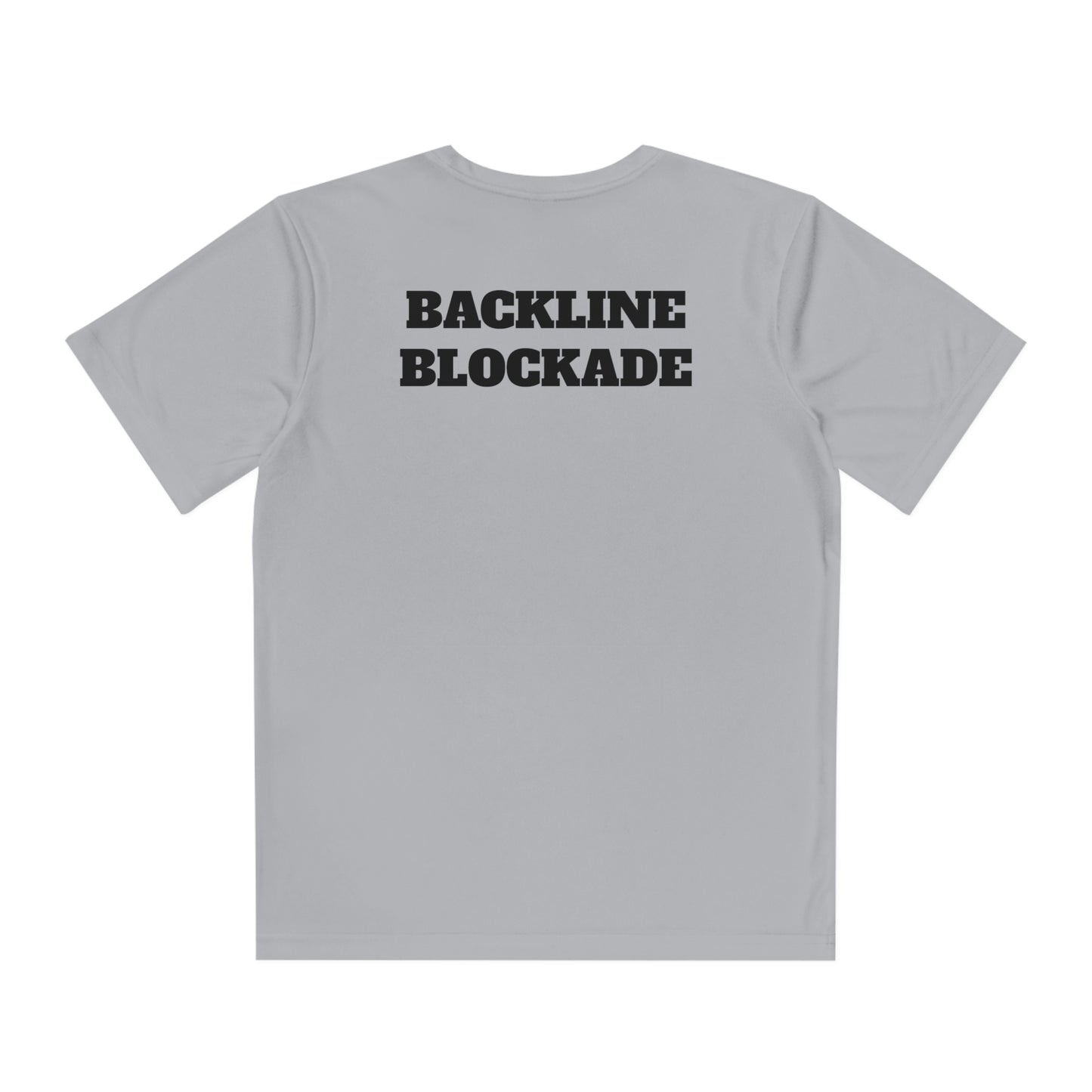 BACKLINE BLOCKADE Youth Athletic T-Shirt (Unisex)