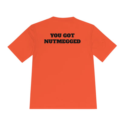 YOU GOT NUTMEGGED Athletic T-Shirt (Unisex)