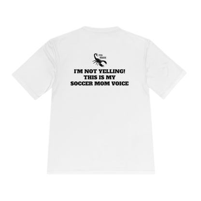 I'M NOT YELLING! THIS IS MY SOCCER MOM VOICE Athletic T-Shirt (Unisex)