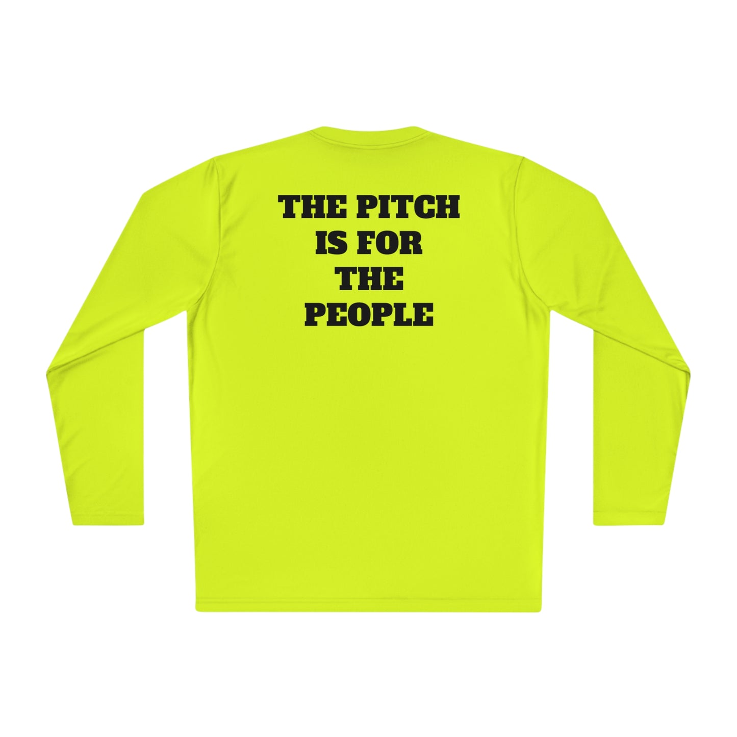 THE PITCH IS FOR THE PEOPLE Athletic Long Sleeve Shirt (Unisex)