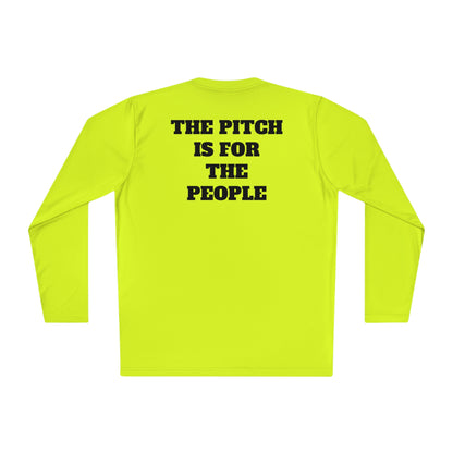 THE PITCH IS FOR THE PEOPLE Athletic Long Sleeve Shirt (Unisex)