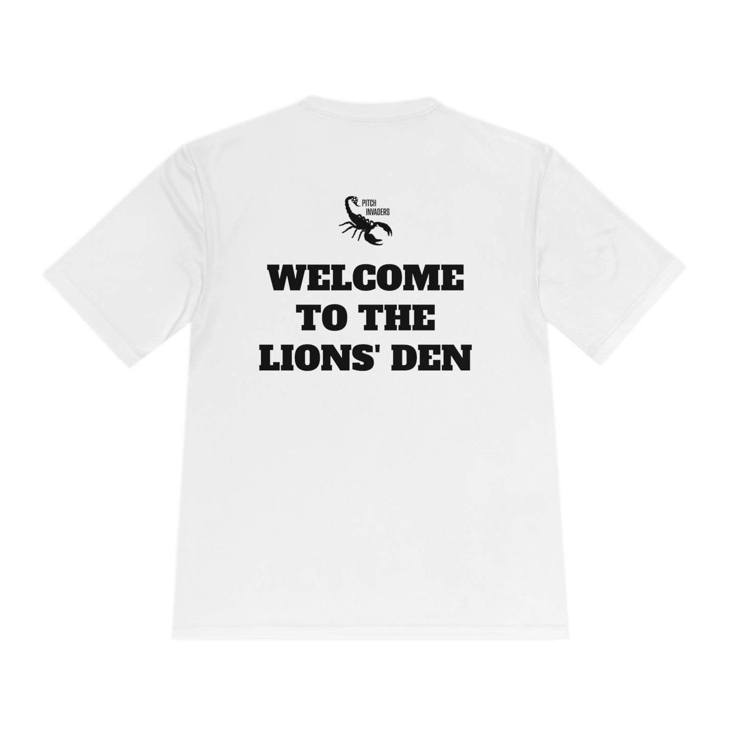 WELCOME TO THE LIONS' DEN Athletic T-Shirt (Unisex)