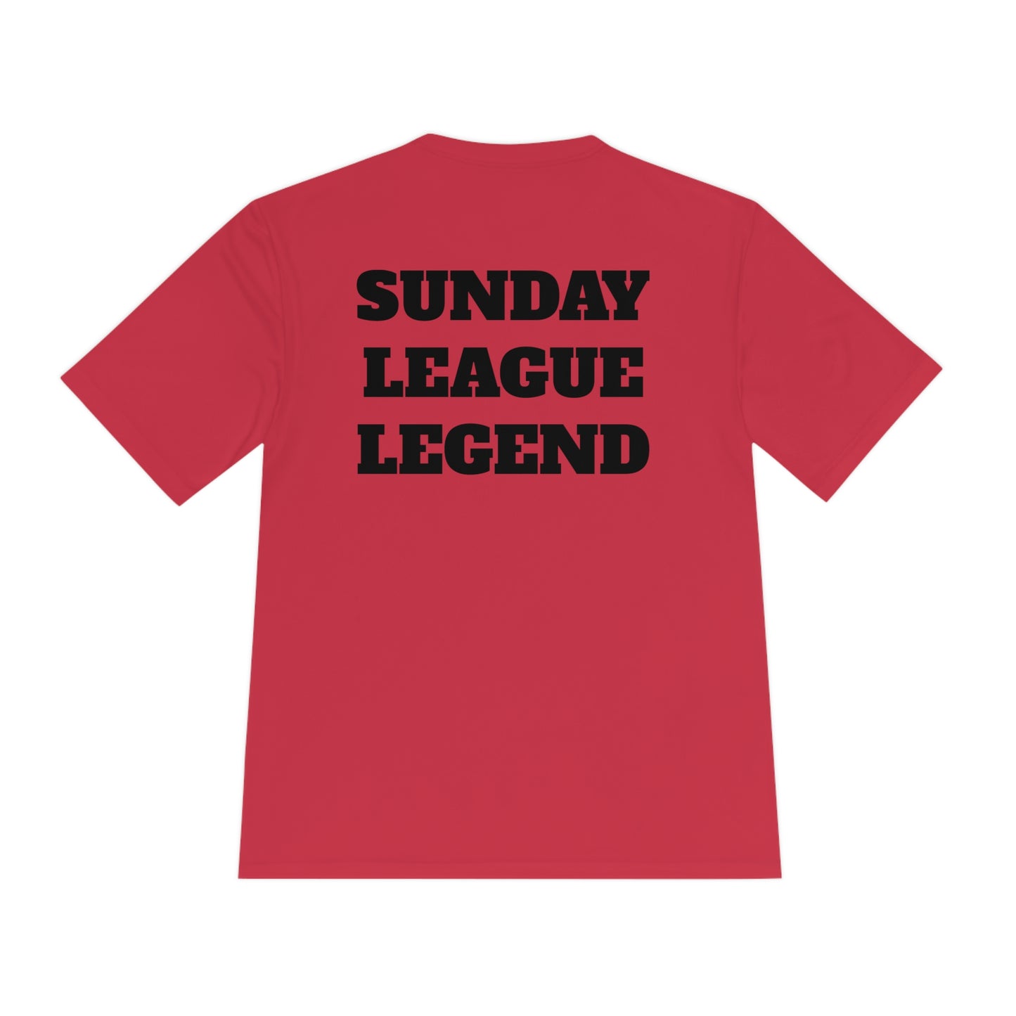 SUNDAY LEAGUE LEGEND Athletic T-Shirt (Unisex)