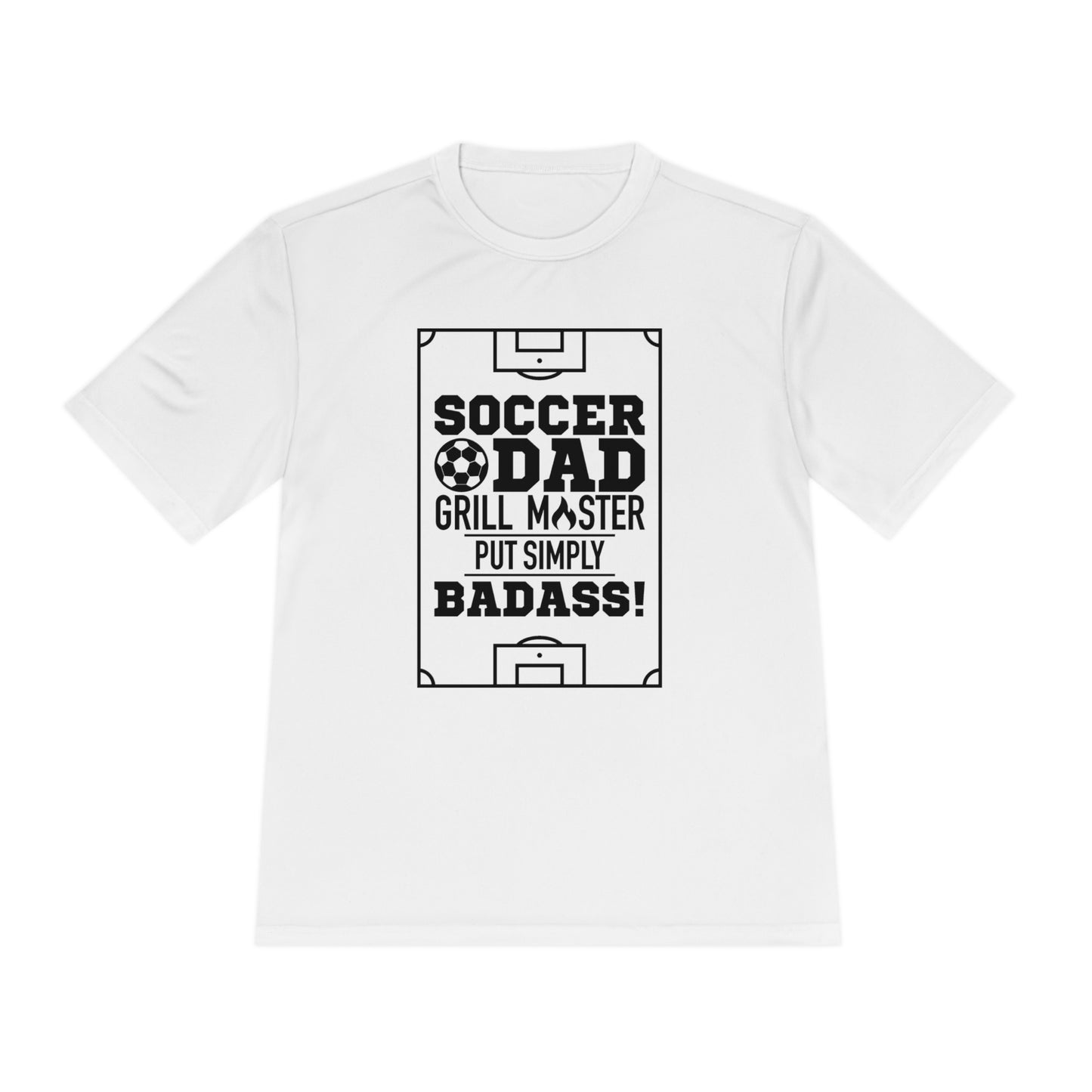 SOCCER DAD GRILL MASTER Athletic T-Shirt (Unisex)