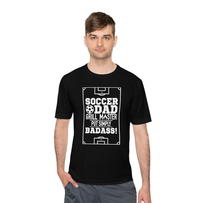 SOCCER DAD GRILL MASTER Athletic T-Shirt (Unisex)