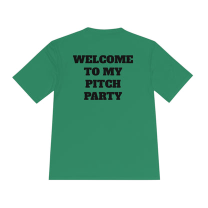 WELCOME TO MY PITCH PARTY Athletic T-Shirt (Unisex)