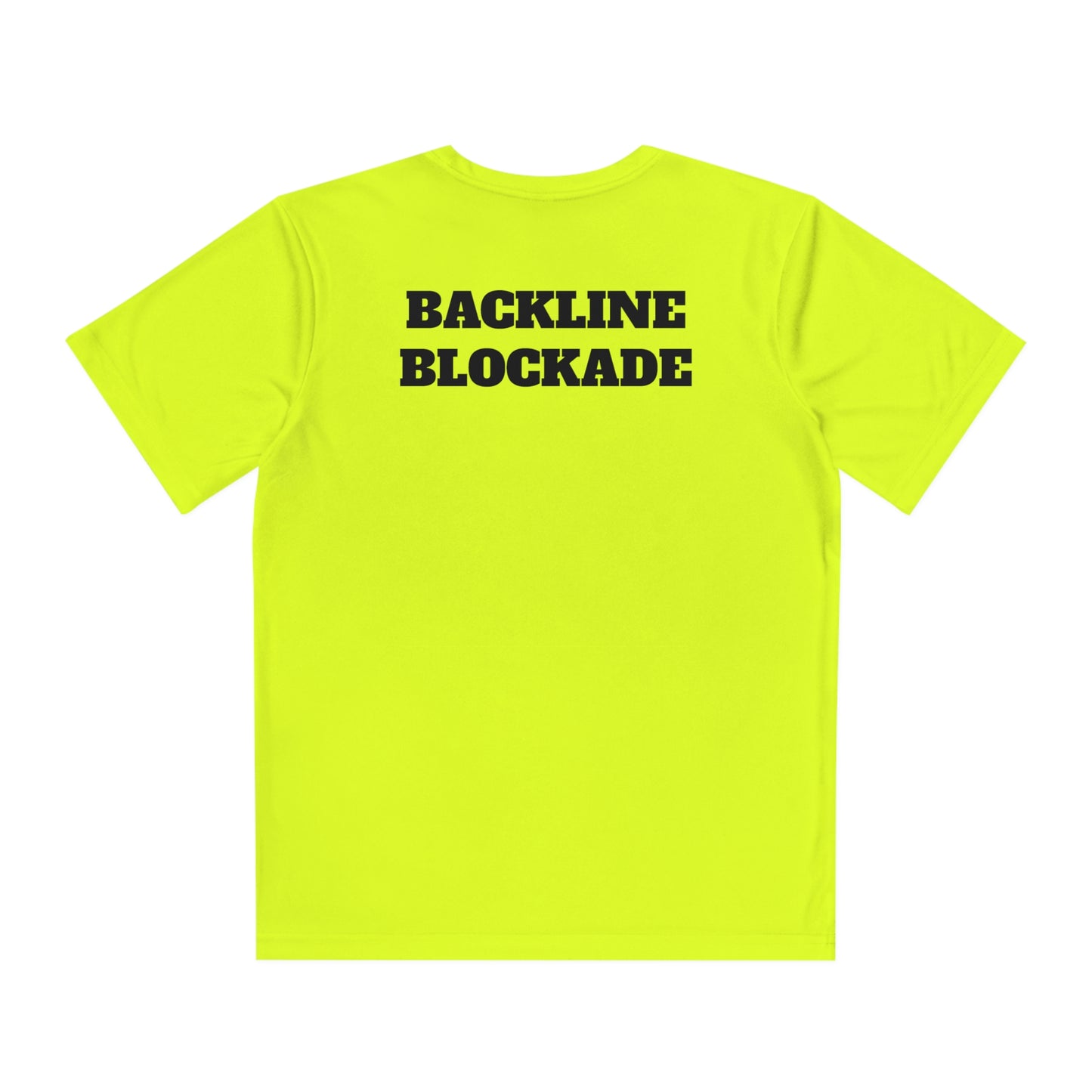 BACKLINE BLOCKADE Youth Athletic T-Shirt (Unisex)