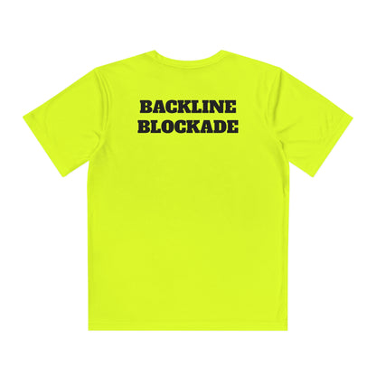 BACKLINE BLOCKADE Youth Athletic T-Shirt (Unisex)