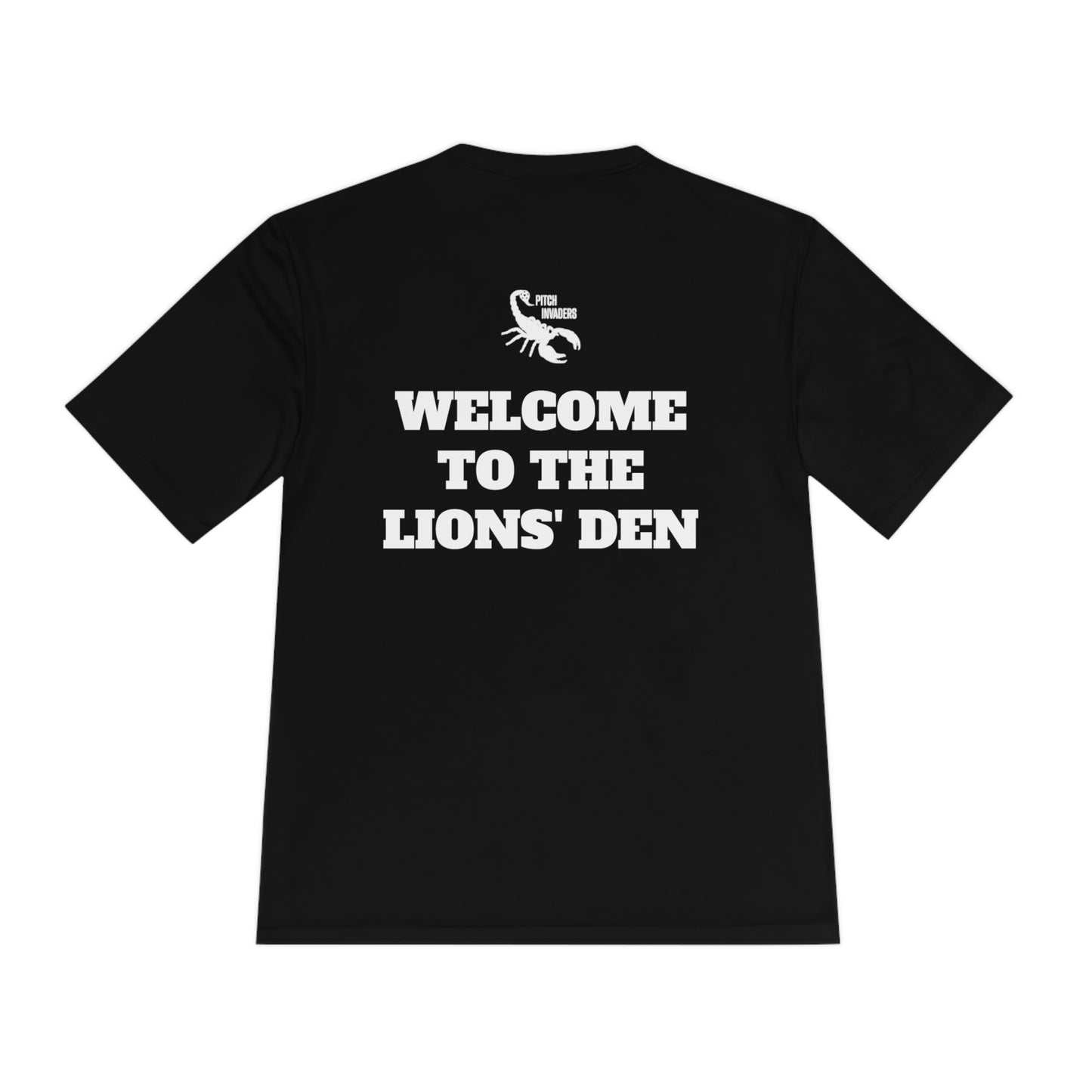 WELCOME TO THE LIONS' DEN Athletic T-Shirt (Unisex)