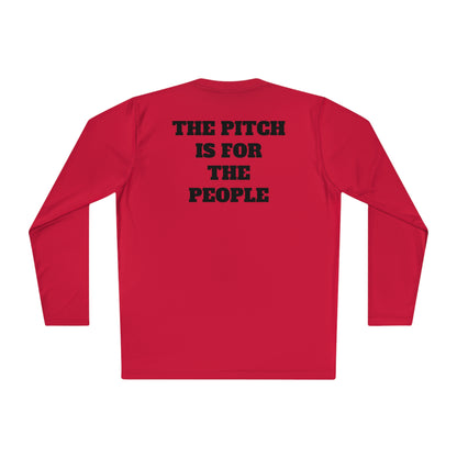 THE PITCH IS FOR THE PEOPLE Athletic Long Sleeve Shirt (Unisex)