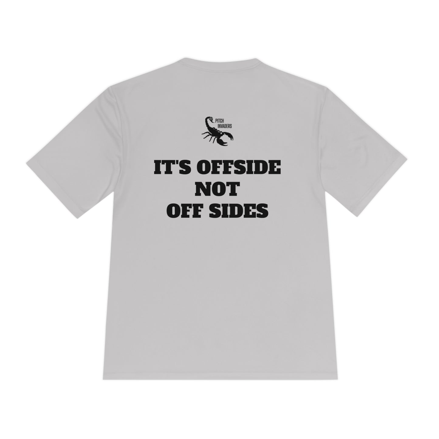 IT'S OFFSIDE NOT OFF SIDES Athletic T-Shirt (Unisex)