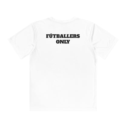 FÚTBALLERS ONLY Youth Athletic T-Shirt (Unisex)