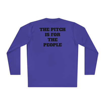 THE PITCH IS FOR THE PEOPLE Athletic Long Sleeve Shirt (Unisex)