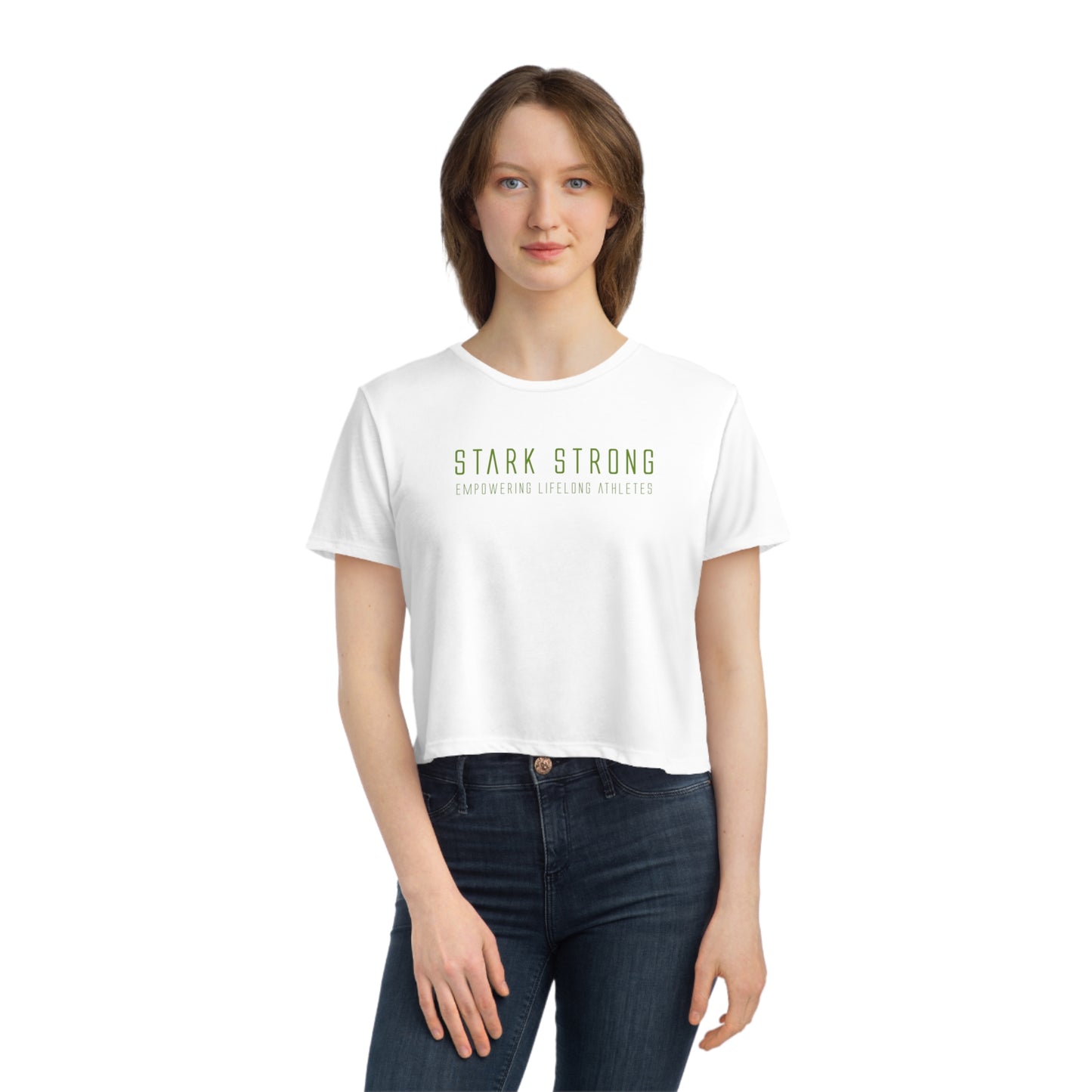 Stark Strong Women's Cropped Tee