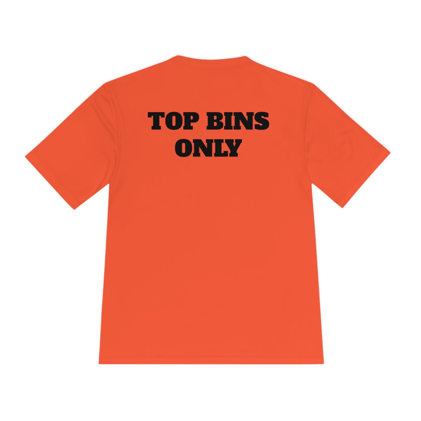 TOP BINS ONLY Athletic T-Shirt (Unisex)