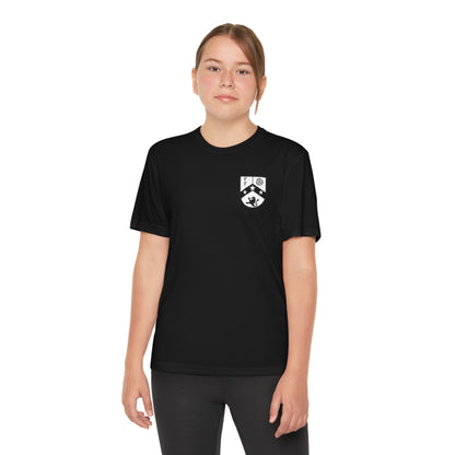 FIERCE FEARLESS & FOCUSED Youth Athletic T-Shirt (Unisex)