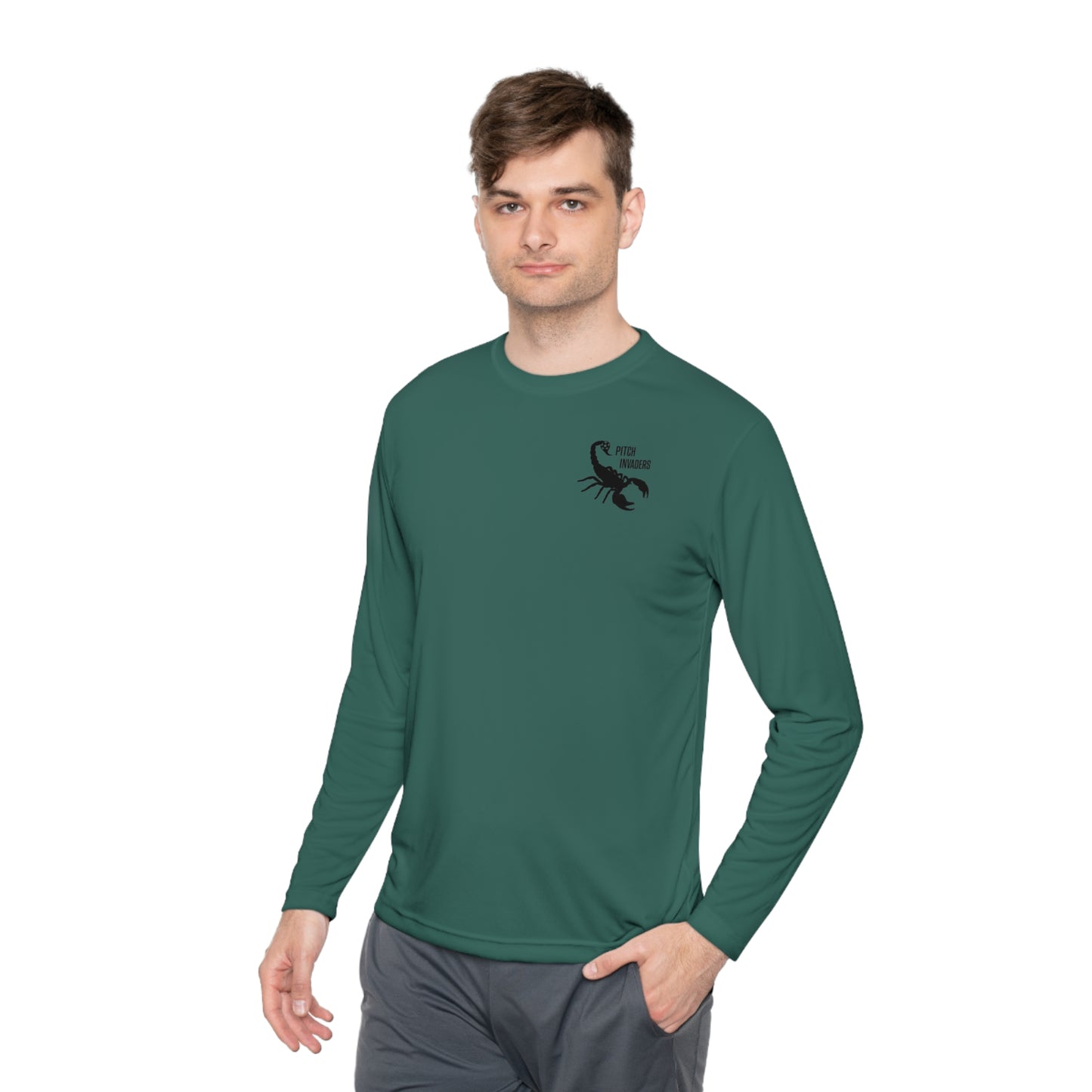 THE PITCH IS FOR THE PEOPLE Athletic Long Sleeve Shirt (Unisex)