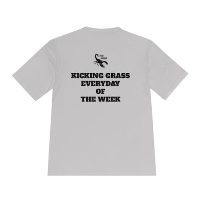 KICKING GRASS EVERYDAY OF THE WEEK Athletic T-Shirt (Unisex)