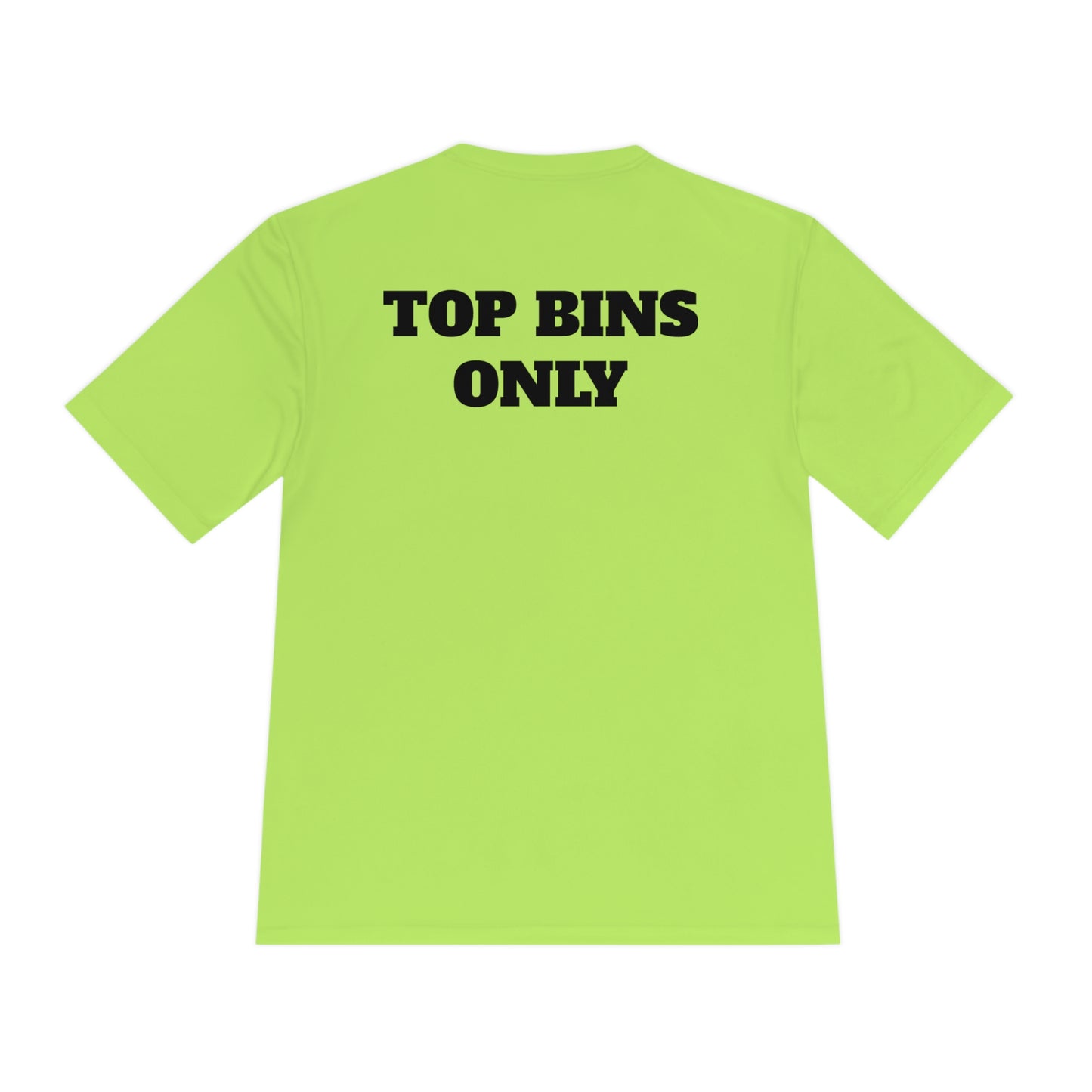 TOP BINS ONLY Athletic T-Shirt (Unisex)