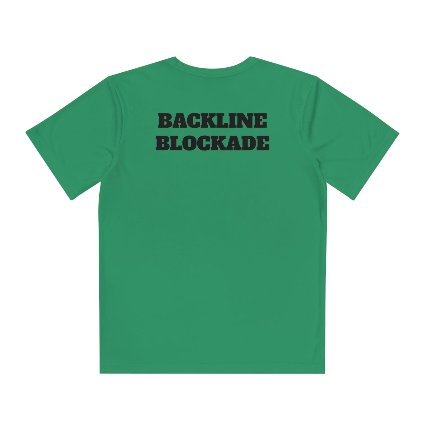 BACKLINE BLOCKADE Youth Athletic T-Shirt (Unisex)