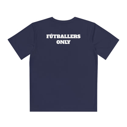 FÚTBALLERS ONLY Youth Athletic T-Shirt (Unisex)