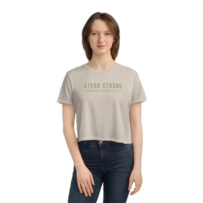 Stark Strong Women's Cropped Tee