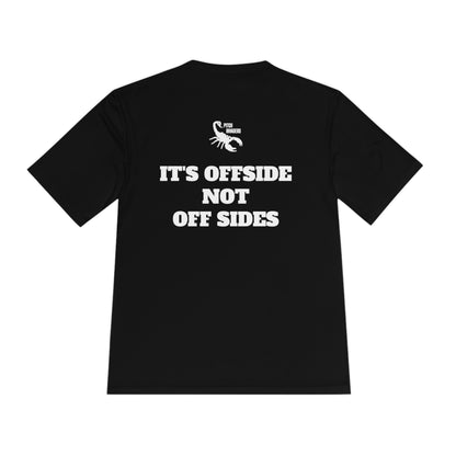 IT'S OFFSIDE NOT OFF SIDES Athletic T-Shirt (Unisex)