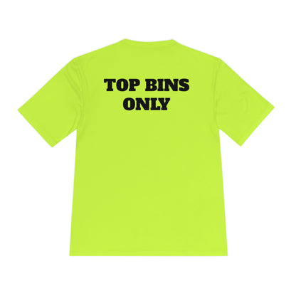 TOP BINS ONLY Athletic T-Shirt (Unisex)