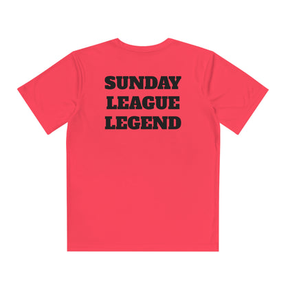 SUNDAY LEAGUE LEGEND Youth Athletic T-Shirt (Unisex)