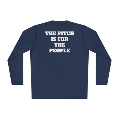 THE PITCH IS FOR THE PEOPLE Athletic Long Sleeve Shirt (Unisex)