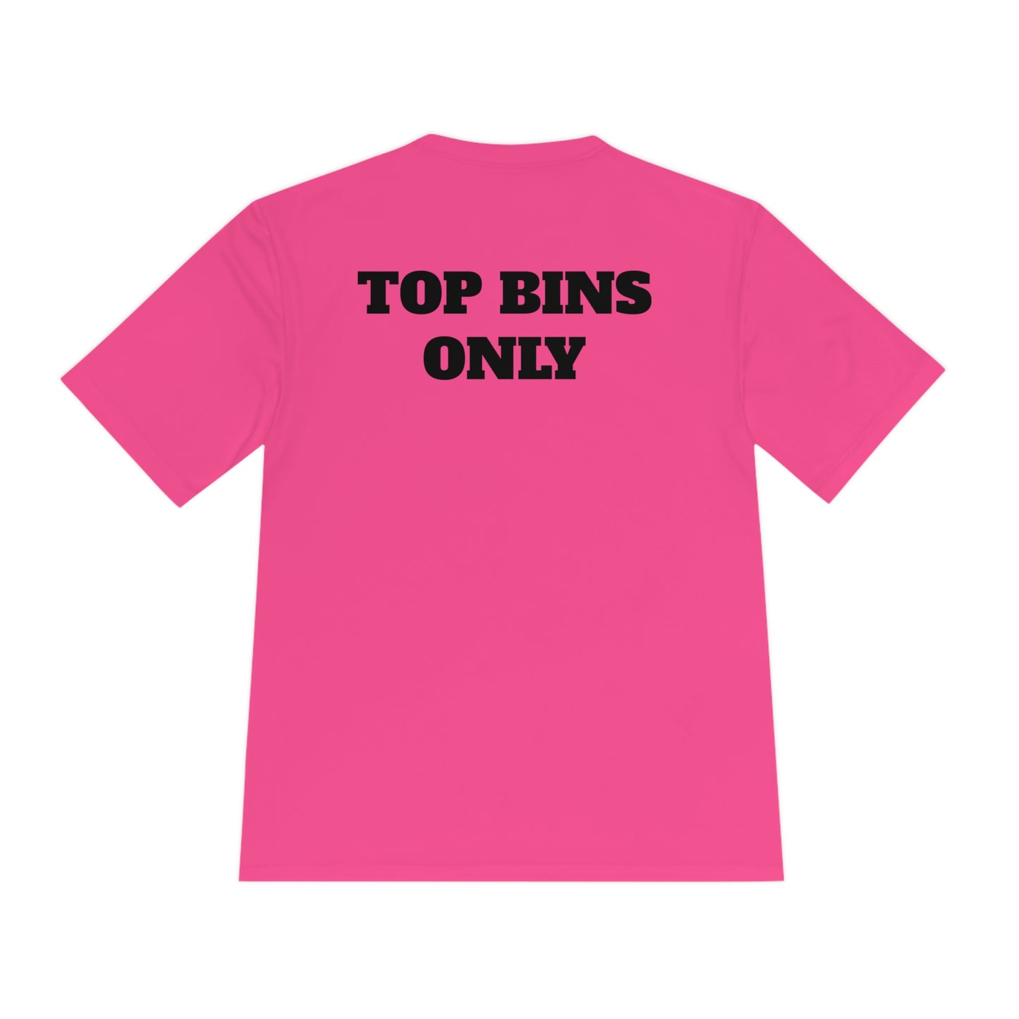 TOP BINS ONLY Athletic T-Shirt (Unisex)