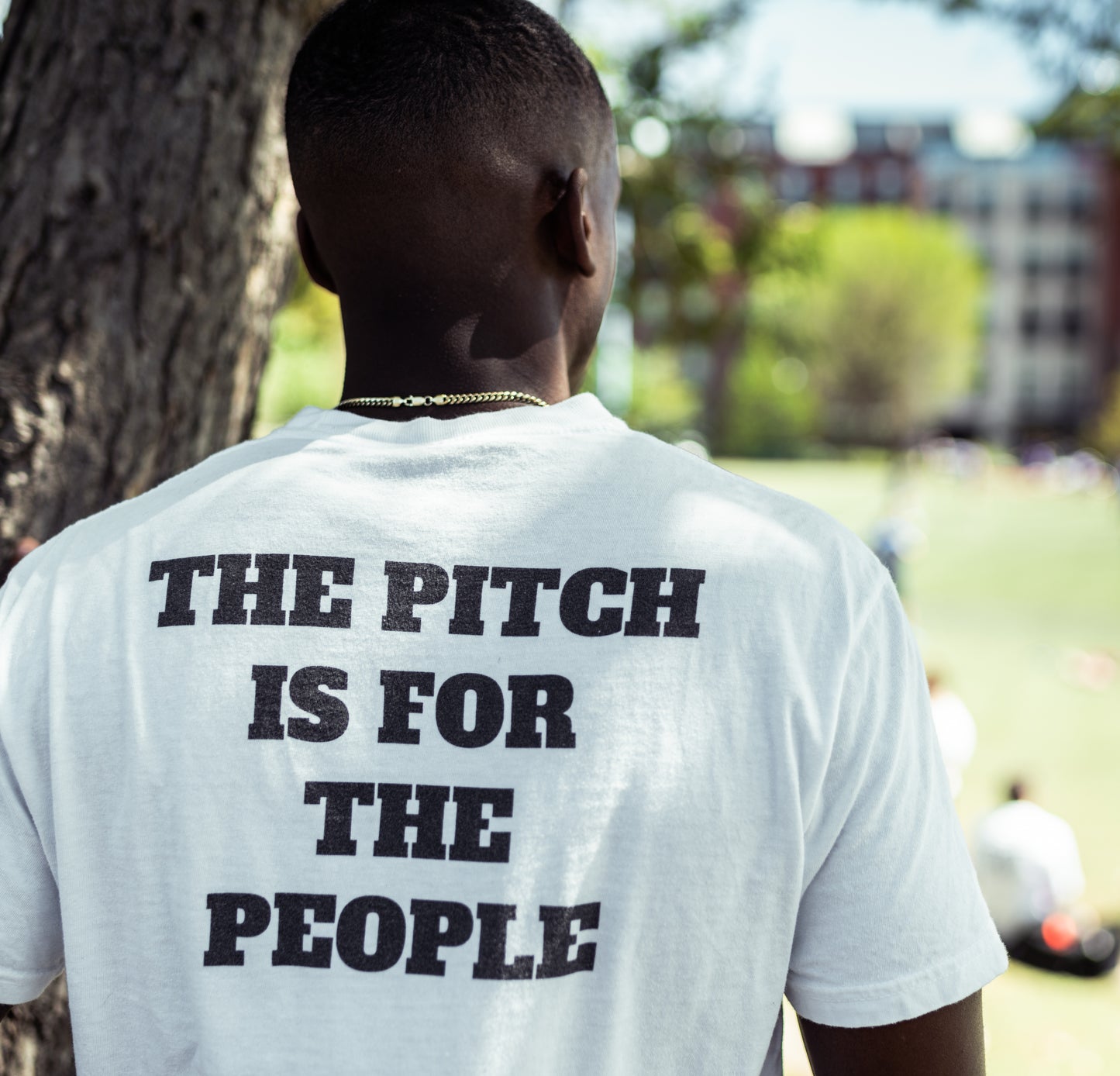 THE PITCH IS FOR THE PEOPLE Casual T-Shirt (Unisex)