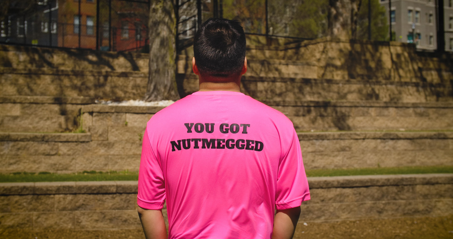 YOU GOT NUTMEGGED Athletic T-Shirt (Unisex)