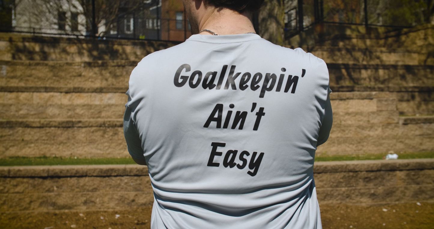 Goalkeepin' Ain't Easy Athletic T-Shirt (Unisex)