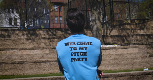 WELCOME TO MY PITCH PARTY Athletic T-Shirt (Unisex)