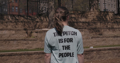 THE PITCH IS FOR THE PEOPLE Athletic T-Shirt (Unisex)